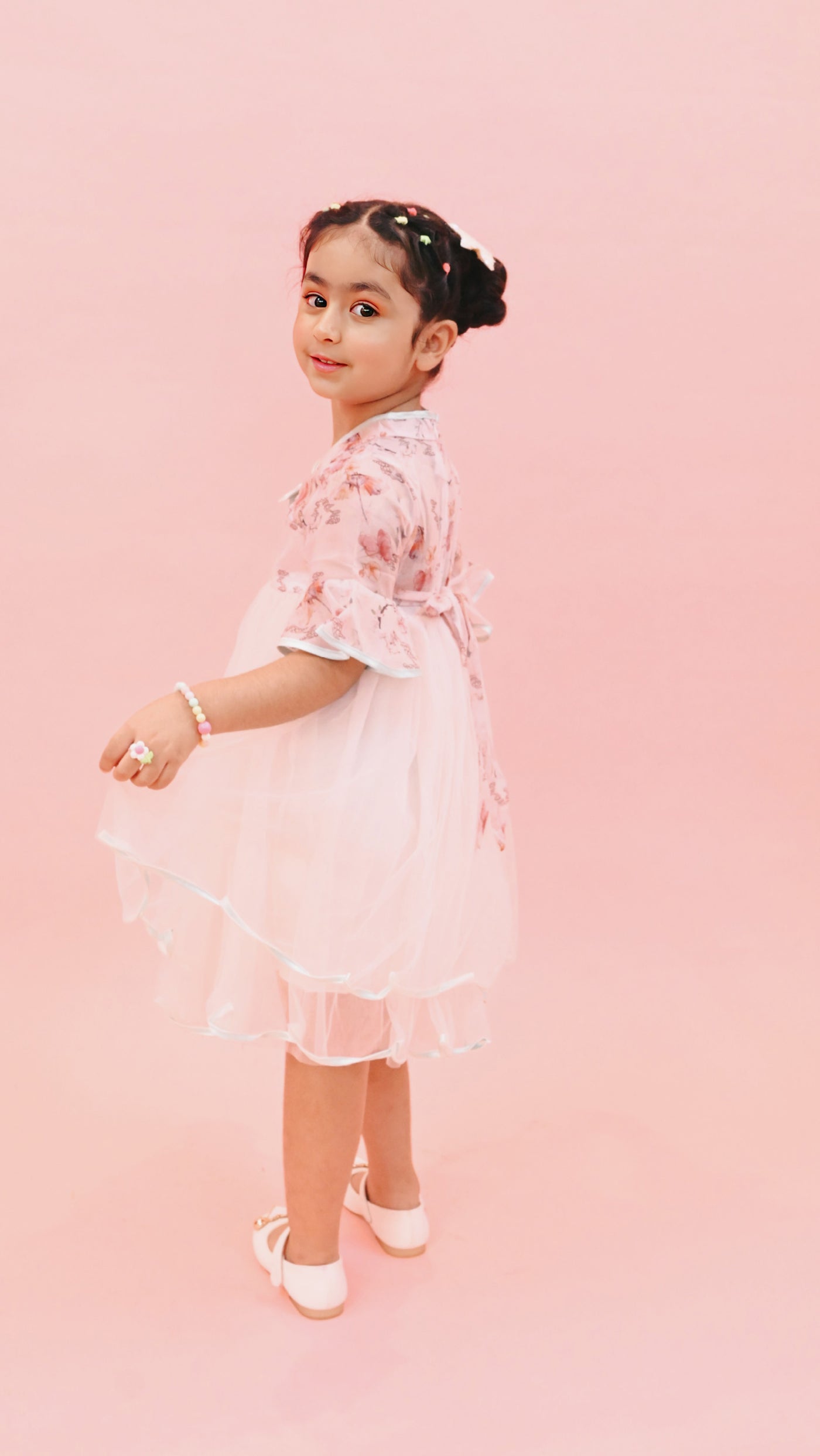 Pastel Pink Japanese Dress for your little Munchkin